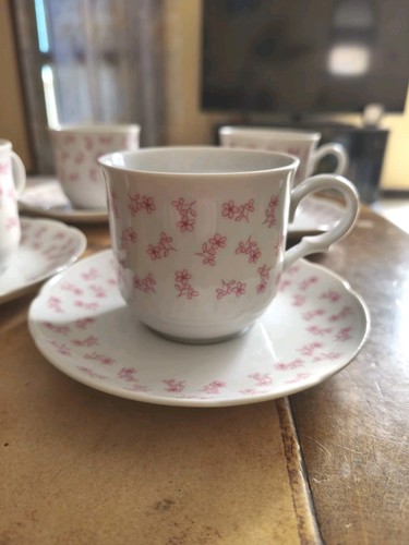 Tasses café 5 soucoupes - café,