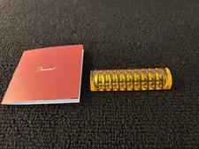 Baccarat Crystal Amber Knife Holders