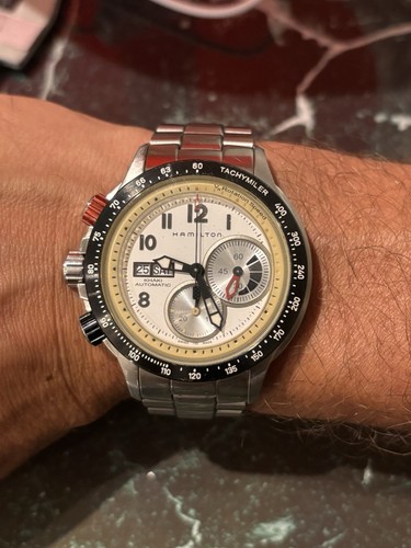 Montre hamilton khaki chrono - hamilton,