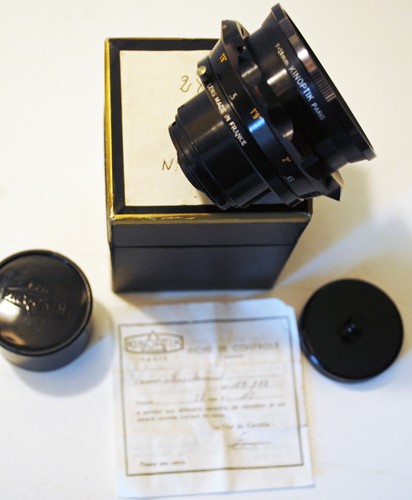 Objectif kinoptik paris - objectif, f