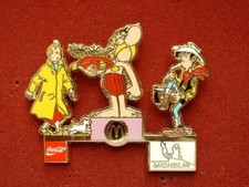PIN'S TINTIN ET MILOU - ASTERIX - LUCKY LUKE