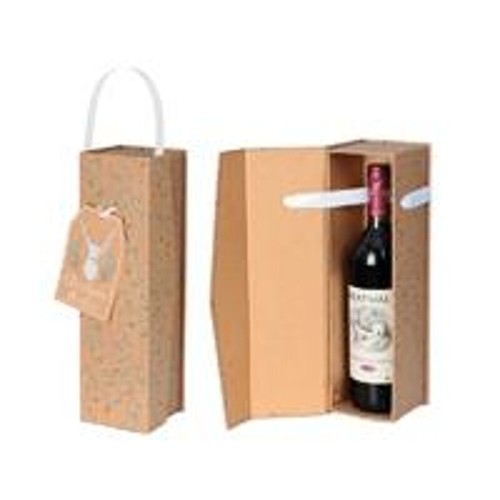 Boîte bouteilles noël - boîte, à
