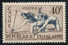 TIMBRE FRANCE 963** Canoé