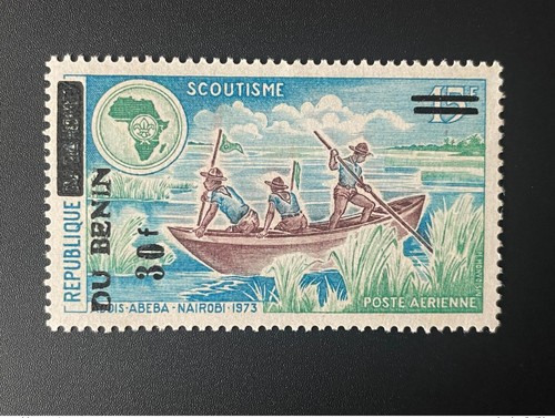 Benin 1993 543 surchargé - mi.,