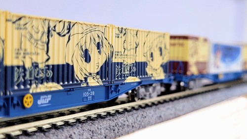 Lot wagons porte - wagons, containers