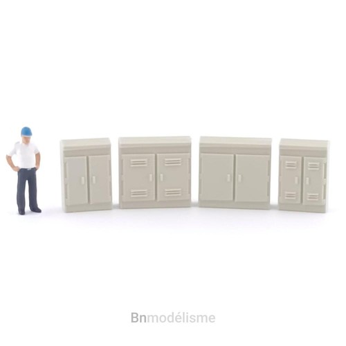 Lot coffrets electriques - ho, 4
