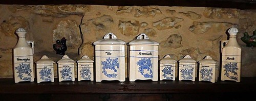 Ensemble authentique pots - 8,