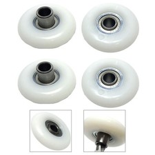 Rameur Pièces Détachées 4Pcs Kit de Roues Compatible avec Équipement Fitness