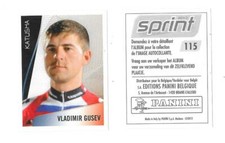 Vignette N°115 - Sprint 2013