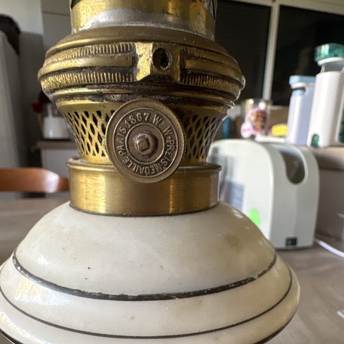 Lampe pétrole ancienne - lampe,