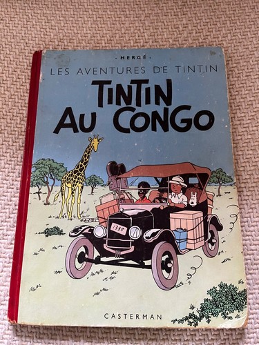 Tintin congo année 1947 - tintin,