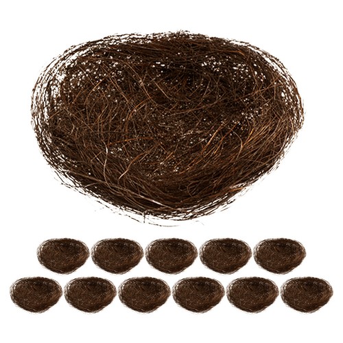 Pcs nid oiseaux artificiel - 12,