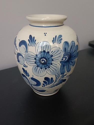 Vase vintage delft - vase,