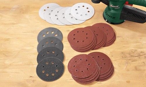 Parkside feuilles abrasives - 30,