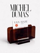 Porte-revues vintage en plexi