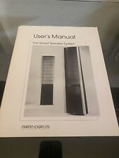 User’s Manual Martin Logan  Quest 