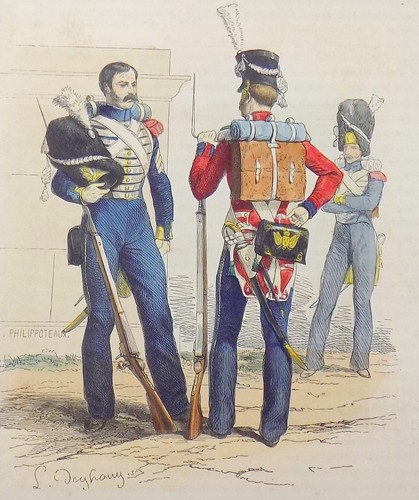 Garde royale restauration - garde,
