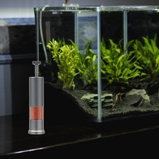 Distributeur manuel de nourriture pour poissons et crevettes pour aquarium,