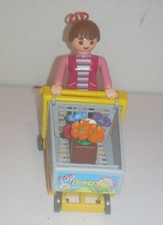 Playmobil 4638 customer trolley trolley flower shop racing garden special more