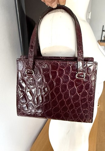 Mini sac lancel cuir crocodile - mini,