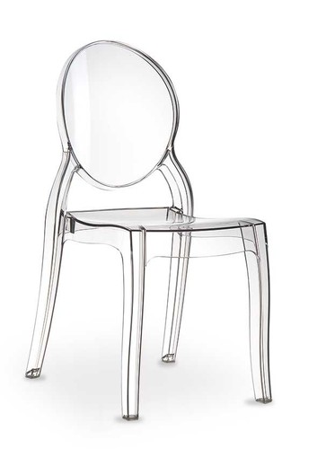 Verre acrylique ghost - verre, chaise