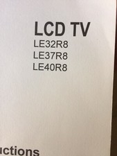 MANUEL D'UTILISATION SAMSUNG LCD TV LE32R8 LE37R8 LE40R8 OWNER'S INSTRUCTIONS