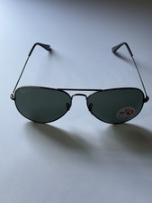 Ray Ban Sunglasses Aviator RB3025 004/58 Gunmetal G15 Green POLARIZED 58mm