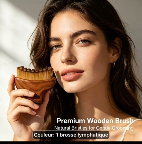Brosse drainage lymphatique - brosse,