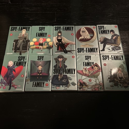 Lot mangas spy - de,