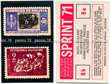 Sticker n°8 TIMBRES "SPRINT 71" Panini 1971
