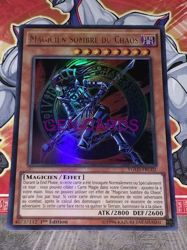 Carte magicien sombre - carte,