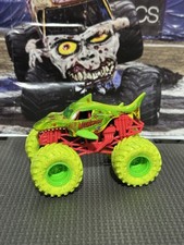Monster Jam Megalodon Zombie Invasion Loose Walmart Truck 1/64 Green Rare