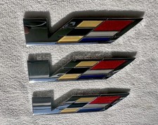 Cadillac CTS V Gen 1 and 2 reproduction with 3M adhesive backing.