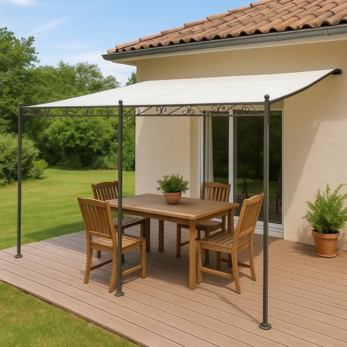 Voile ombrage neuf gris - voile,