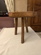Ancien Tabouret Brutaliste en