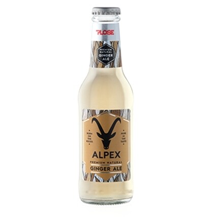 Bouteilles ginger ale alpex - ale,