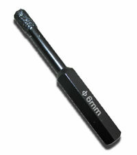 Mèche à Carrelage Sec 6-kant Fraise Diamantée Forets Secs Couronne Granit DiaV2