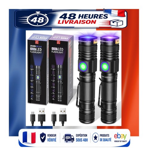 Lampe torche rechargeable - lampe, uv
