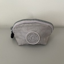 Kipling Gray Mini Coin Purse Car Key New