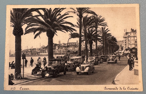 Cpa cannes promenade la - cannes,