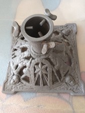 Brocante Antiquité, support pour sapin de noel autour de 1900