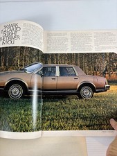 1980 Buick Skylark New Car Sales Brochure Literature with two extras Buick sheet