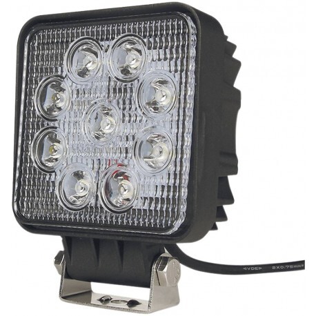 Phare travail carré led - phare, de