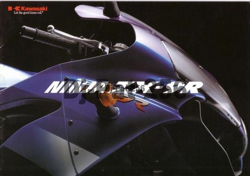 Brochure moto kawasaki zx - :,