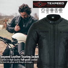 Veste De Moto En Cuir Touring