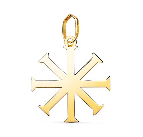 Pendentif 18k 750 mls croix - pendentif, or