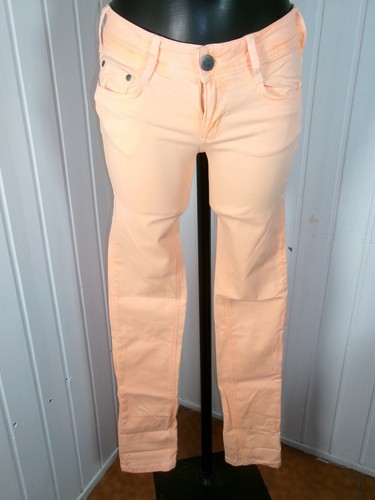 Vintage pantalon jean - pantalon, orange