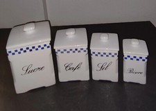  SÉRIE 4 POTS À ÉPICES EN