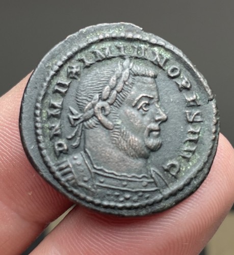 Monnaie romaine maximien - monnaie,