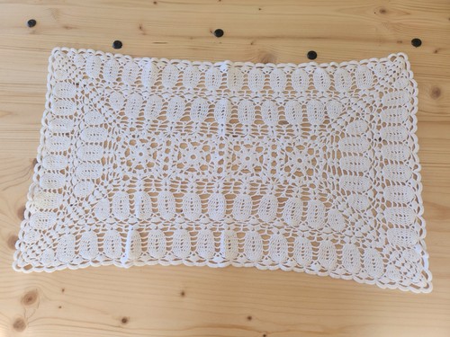 Grand napperon ancien crochet